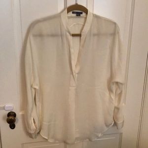 Vince longsleeve silk blouse